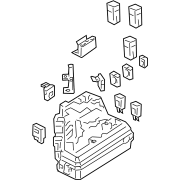 Honda 38250-SNA-A31 Box Assembly, Relay