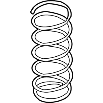 Nissan 55020-AM82A Spring - Rear Suspension