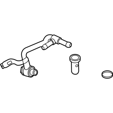 BMW 11-53-8-092-596 COOLANT LINE, TURBOCHARGER R