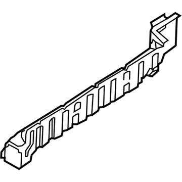 Nissan G4550-1PAMA Step Assy-Rear Floor, RH