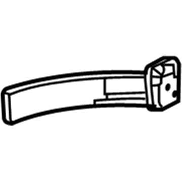 Mopar 68006463AA Bracket-Cargo Door Hinge