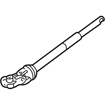 Ford 3W1Z-3B676-AB Intermed Shaft