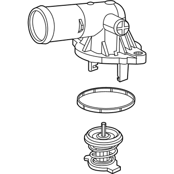 Mopar 5184651AH Housing-THERMOSTAT