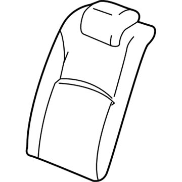 Honda 82127-TBG-A41 Pad, Right Rear Seat-Back