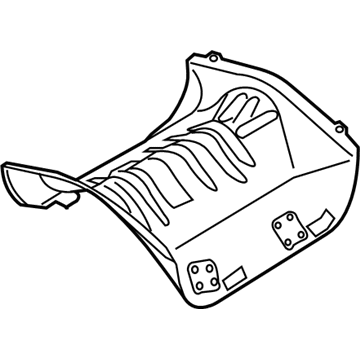 Hyundai 31220-B1000 Protector-Fuel Tank