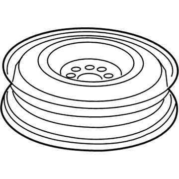 Mopar 4726258AA Spare Wheel