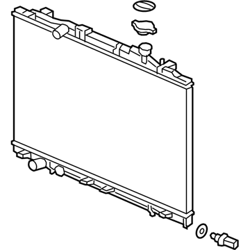 Honda 19010-5MR-A01 Radiator (Denso)