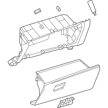 Toyota 55303-0E090-C0 Glove Box Assembly