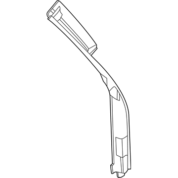 BMW 51-43-7-344-217 Trim, D-Pillar, Top Left