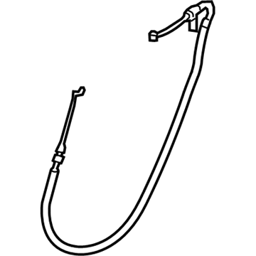 BMW 51-21-5-A07-7A4 BOWDEN CABLE, OUTSIDE DOOR H