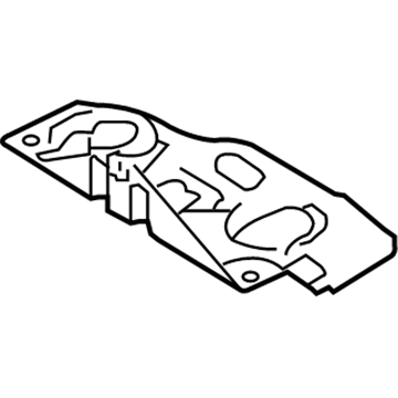 Nissan 64866-EL000 Bracket-Battery