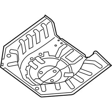 Nissan 74511-ET530 Floor - Rear, Rear