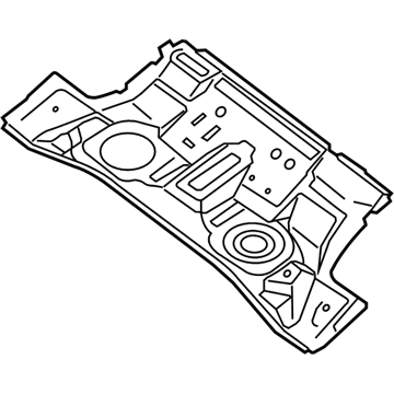 Nissan G4510-ET8MA Floor-Rear, Front