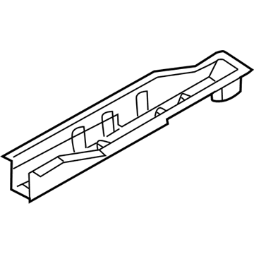 Nissan 75168-AM600 Extension-Front Side Member, Rear RH