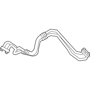 BMW 17-22-7-639-450 Engine-Oil Cooler Lines