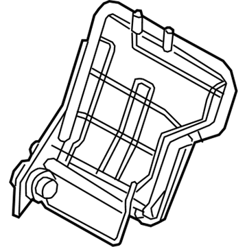 Nissan 88651-5AA0A Frame Assy-Back, Rear Seat