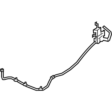 Nissan 88925-5AA0A Cable Assy-Reclining, Rear Seat