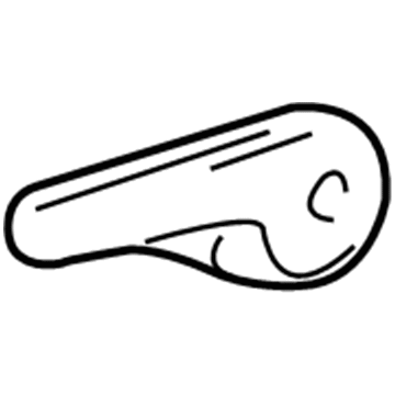 GM 89022354 Recliner Handle