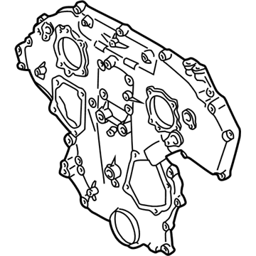 Nissan 13501-AG200 Cover Assembly-Front, Timing Chain