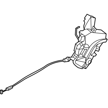 Kia 81420L3010 Rear Door Latch Assembly