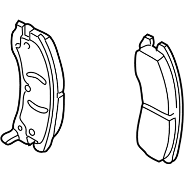 GM 19152862 Pad Kit, Front Disc Brake