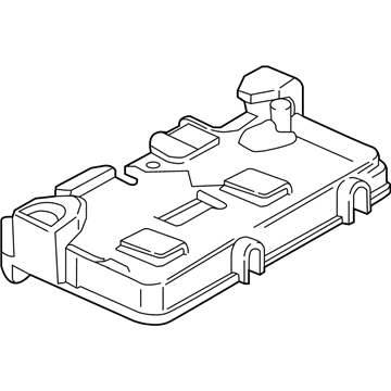 BMW 66-54-9-296-970 BRACKET, CONTROL UNIT