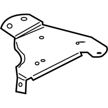 Ford 5R3Z-12A659-BA EEC Module Side Bracket