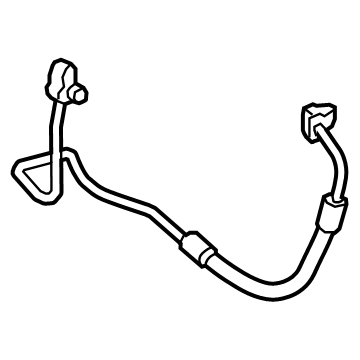 BMW 64-53-9-869-635 PRESSURE HOSE ASSY COMPRESSO