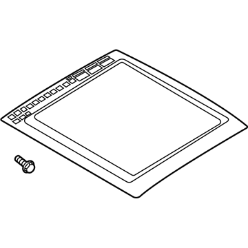 Ford LJ6Z-54500A18-A GLASS