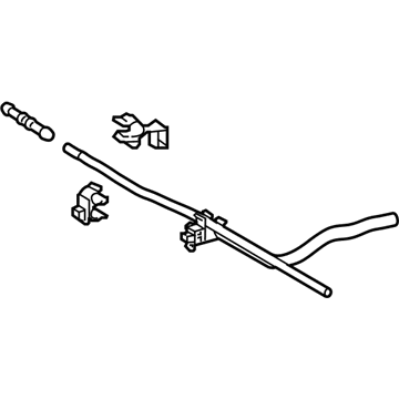 Lexus 16282-0P040 Hose, Water By-Pass