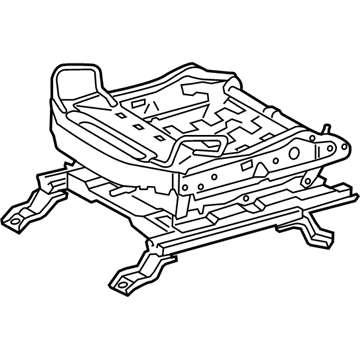 Lexus 71610-76030 Spring Assembly, Front Seat