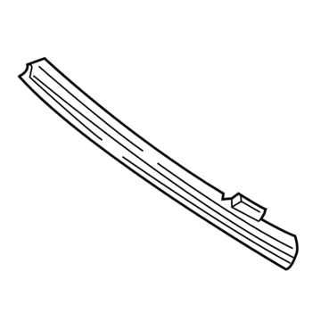 Mopar 55362086AE Channel-Door Glass