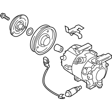 Kia 97701A5001 Air Conditioner Compressor Assembly