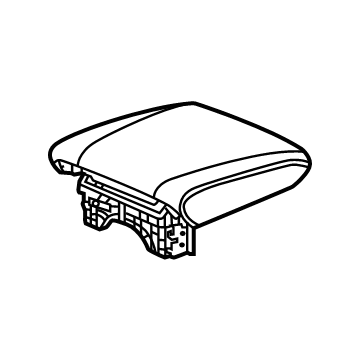 Acura 83404-TYA-A05ZA Armrest (Alluring Ecru)