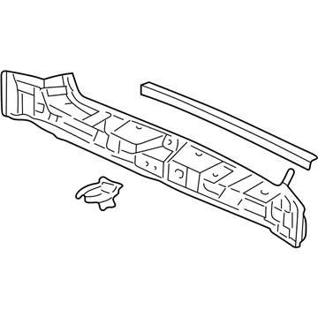 Acura 65750-S3V-A10ZZ Crossmember, Rear Floor