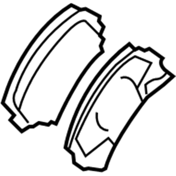 GM 88964423 Front Pads