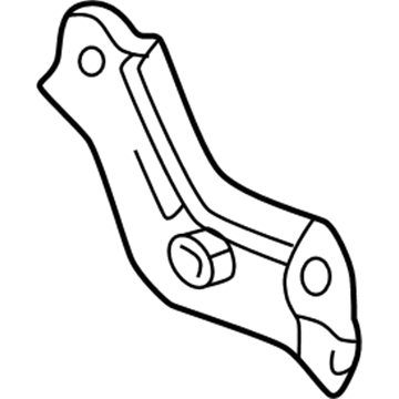 Honda 52345-S84-A01 Bracket, Left Rear Link Stabilizer