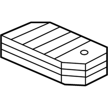 Honda 72147-TK8-A61 Fob Assembly (Driver 1)