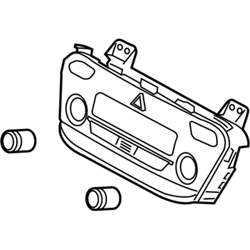 Hyundai 97250-G7090-WMP Heater Control Assembly