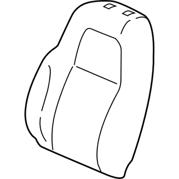 Honda 81527-TLA-A01 Pad, L. FR. Seat-Back