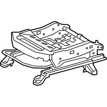 Toyota 71610-47121 Seat Frame