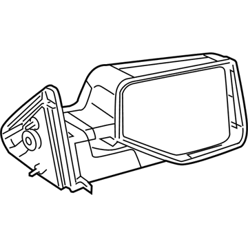 Ford 8L5Z-17682-EA Mirror Assembly
