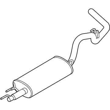 Ford JL3Z-5230-B Muffler