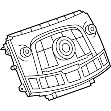 GM 20843237 Control Asm-Amplitude Modulation/Frequency Modulation Stereo & Audio Disc