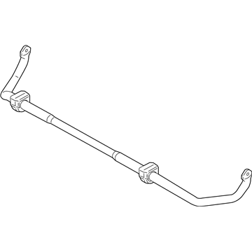 BMW 31-30-6-873-473 Stabilizer Front With Rubber Mounting