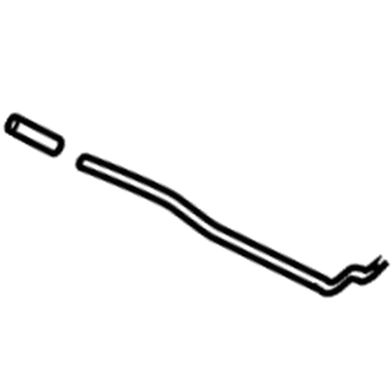 BMW 51-22-7-291-415 Operating Rod, Door Rear Left