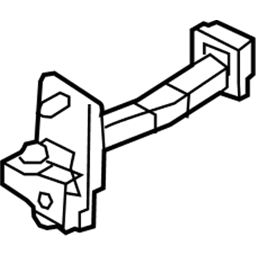 Hyundai 79490-F2000 Checker Assembly-Rear Door, RH