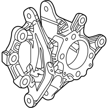 Honda 52215-T20-A00 KNUCKLE, L- RR