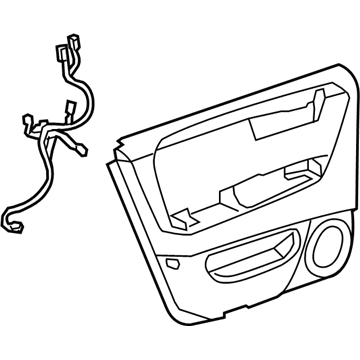 GM 20825625 Door Trim Panel