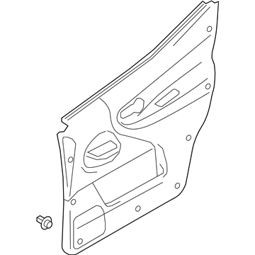 GM 19316889 Door Trim Panel